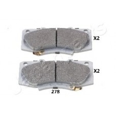 JAPANPARTS Σετ τακάκια PA-278AF