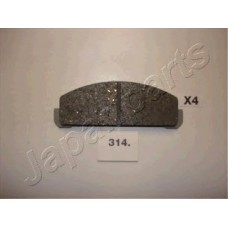JAPANPARTS Σετ τακάκια PA-314AF
