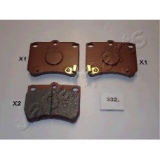 JAPANPARTS Σετ τακάκια PA-332AF