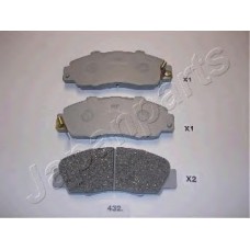 JAPANPARTS Σετ τακάκια PA-432AF