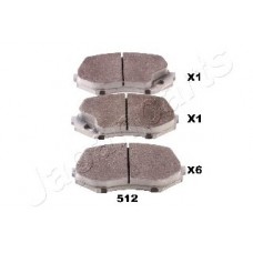 JAPANPARTS Σετ τακάκια PA-512AF