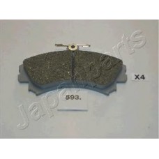 JAPANPARTS Σετ τακάκια PA-593AF