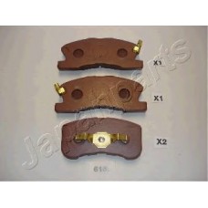 JAPANPARTS Σετ τακάκια PA-615AF