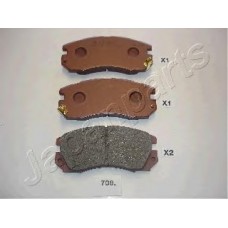 JAPANPARTS Σετ τακάκια PA-708AF