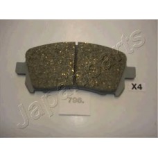 JAPANPARTS Σετ τακάκια PA-796AF