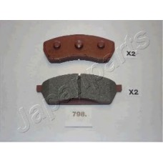 JAPANPARTS Σετ τακάκια PA-798AF