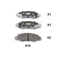 JAPANPARTS Σετ τακάκια PA-818AF
