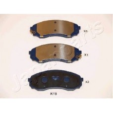 JAPANPARTS Σετ τακάκια PA-K19AF