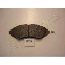 JAPANPARTS Σετ τακάκια PA-W03AF