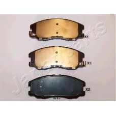 JAPANPARTS Σετ τακάκια PA-W10AF