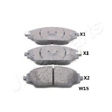 JAPANPARTS Σετ τακάκια PA-W15AF