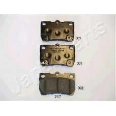 JAPANPARTS Σετ τακάκια PP-217AF