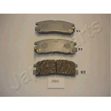 JAPANPARTS Σετ τακάκια PP-594AF