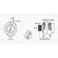 MAGNETI MARELLI Δυναμό & Εναλλάκτης Ρεύματος 063321402010