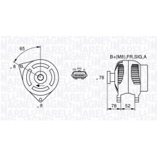 MAGNETI MARELLI Δυναμό & Εναλλάκτης Ρεύματος 063377421010