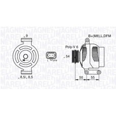 MAGNETI MARELLI Δυναμό & Εναλλάκτης Ρεύματος 063377425010