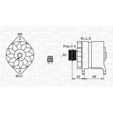 MAGNETI MARELLI Δυναμό & Εναλλάκτης Ρεύματος 063532607010