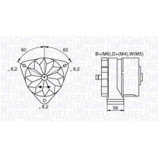 MAGNETI MARELLI Δυναμό & Εναλλάκτης Ρεύματος 063534897070