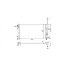 MAGNETI MARELLI Ψυγείο κινητήρα 350213196003