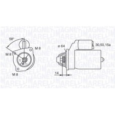 MAGNETI MARELLI Μίζα 063223085010