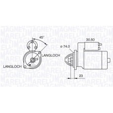 MAGNETI MARELLI Μίζα 063521070780