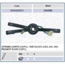 MAGNETI MARELLI Διακόπτης τιμονιού 000043026010