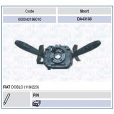 MAGNETI MARELLI Διακόπτης τιμονιού 000043188010