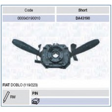 MAGNETI MARELLI Διακόπτης τιμονιού 000043190010