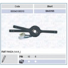 MAGNETI MARELLI Διακόπτης τιμονιού 000043195010