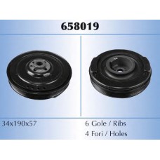 MALO Τροχαλία Στροφαλοφόρου Άξονα 658019