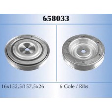 MALO Τροχαλία Στροφαλοφόρου Άξονα 658033