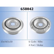 MALO Τροχαλία Στροφαλοφόρου Άξονα 658042