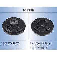 MALO Τροχαλία Στροφαλοφόρου Άξονα 658048