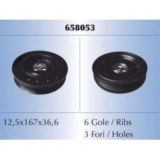 MALO Τροχαλία Στροφαλοφόρου Άξονα 658053