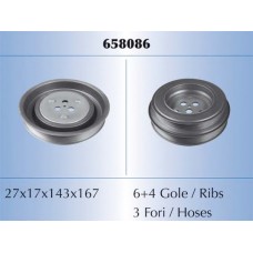 MALO Τροχαλία Στροφαλοφόρου Άξονα 658086