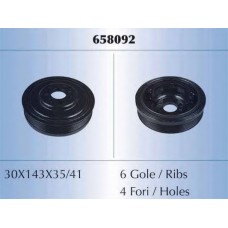 MALO Τροχαλία Στροφαλοφόρου Άξονα 658092