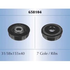 MALO Τροχαλία Στροφαλοφόρου Άξονα 658104