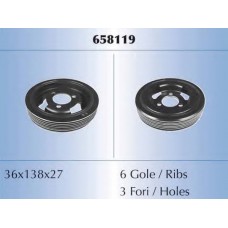 MALO Τροχαλία Στροφαλοφόρου Άξονα 658119