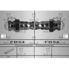 MALO Ελαστικοί σωλήνες φρένων (μαρκούτσια) 80515