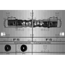 MALO Ελαστικοί σωλήνες φρένων (μαρκούτσια) 8057