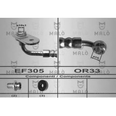 MALO Ελαστικοί σωλήνες φρένων (μαρκούτσια) 80601