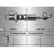 MALO Ελαστικοί σωλήνες φρένων (μαρκούτσια) 80619