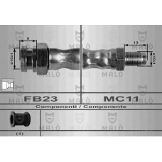 MALO Ελαστικοί σωλήνες φρένων (μαρκούτσια) 8350