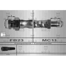 MALO Ελαστικοί σωλήνες φρένων (μαρκούτσια) 8390
