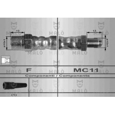 MALO Ελαστικοί σωλήνες φρένων (μαρκούτσια) 8457