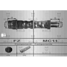 MALO Ελαστικοί σωλήνες φρένων (μαρκούτσια) 8485