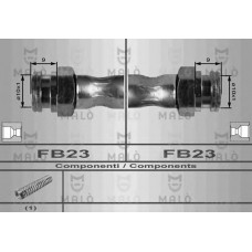 MALO Ελαστικοί σωλήνες φρένων (μαρκούτσια) 8530