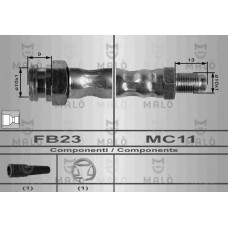 MALO Ελαστικοί σωλήνες φρένων (μαρκούτσια) 8531