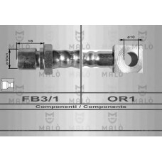 MALO Ελαστικοί σωλήνες φρένων (μαρκούτσια) 8540