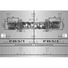 MALO Ελαστικοί σωλήνες φρένων (μαρκούτσια) 8541